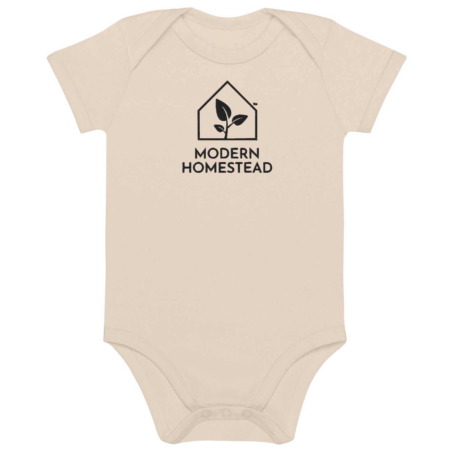 Organic cotton baby bodysuit