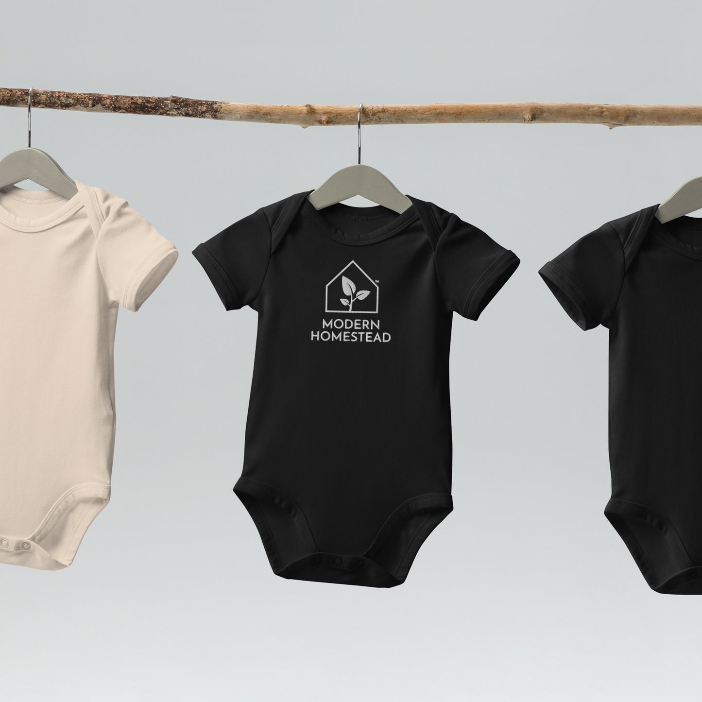 Organic cotton baby bodysuit