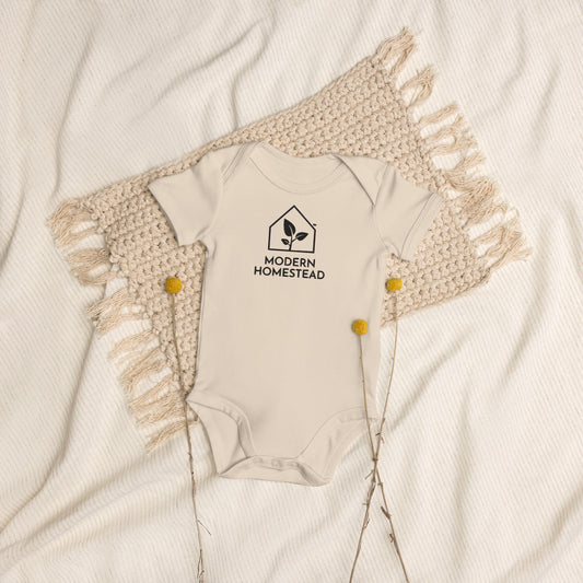 Organic cotton baby bodysuit